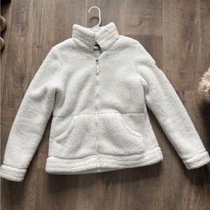 Free Country White Puffer Jacket with the Pockets